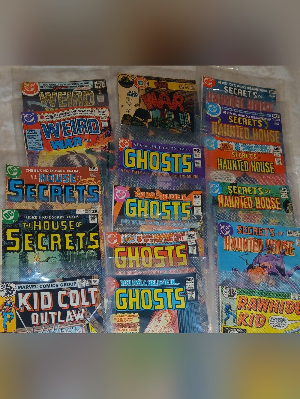Vintage 1970's DC , Marvel & Charltonl Comic Bundle